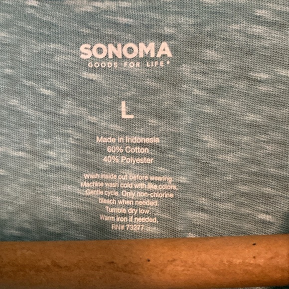 Ladies Sonoma size large short sleeve blouse - Picture 3 of 4